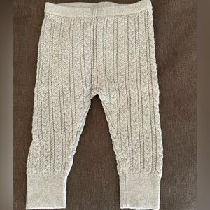 GAP Baby Knit Pants in Light Gray